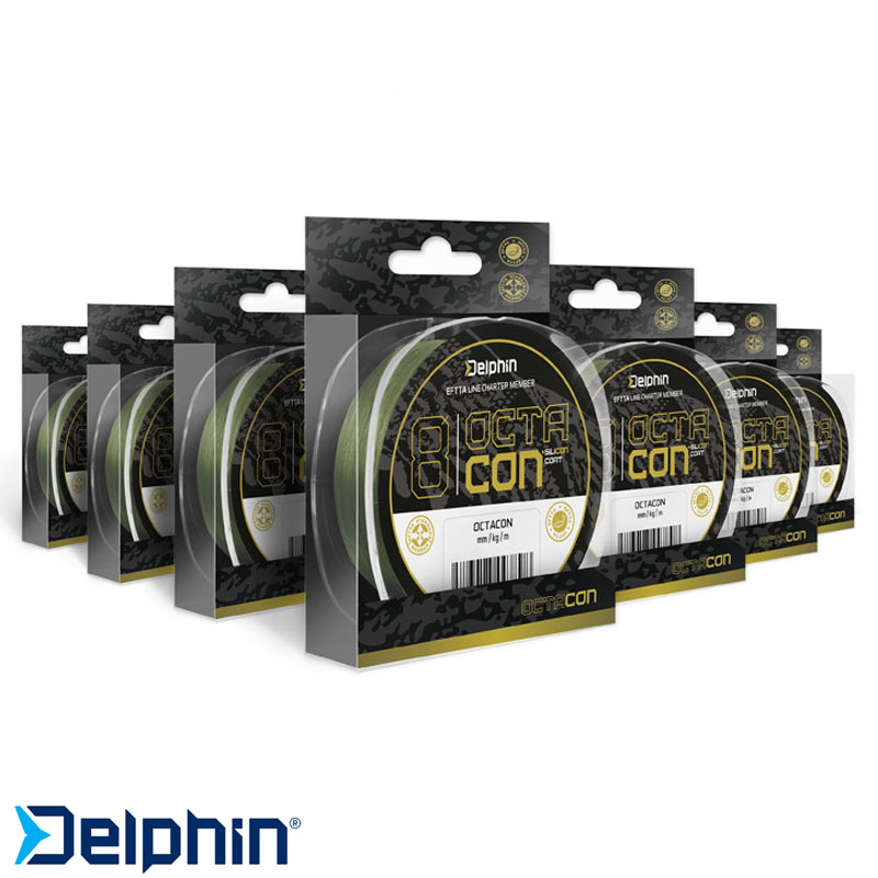 Delphin Octacon Gevlochten Lijn Groen