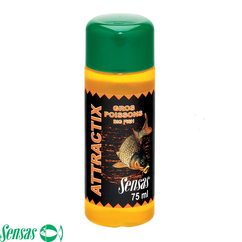 Sensas Attractix Grote Vis 75ml