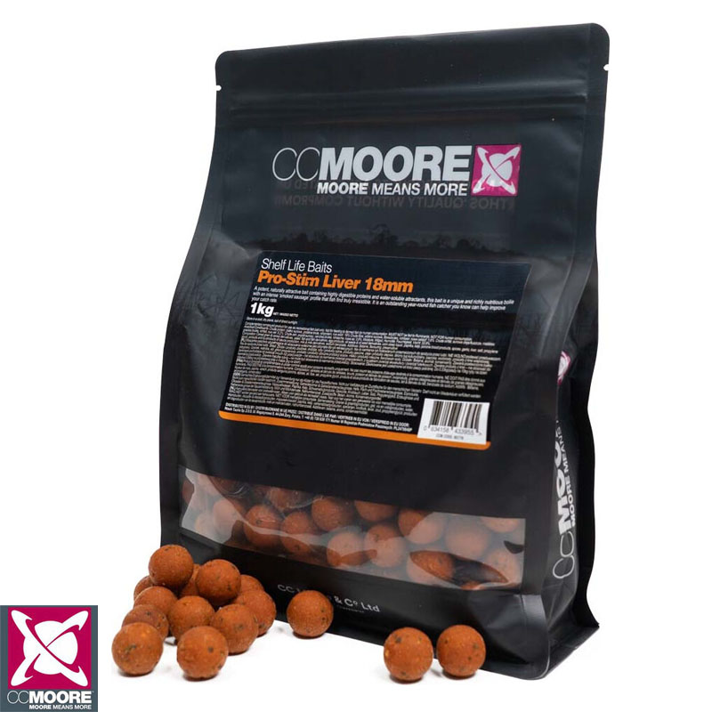 CC Moore Pro-Stim Liver Boilies 1kg