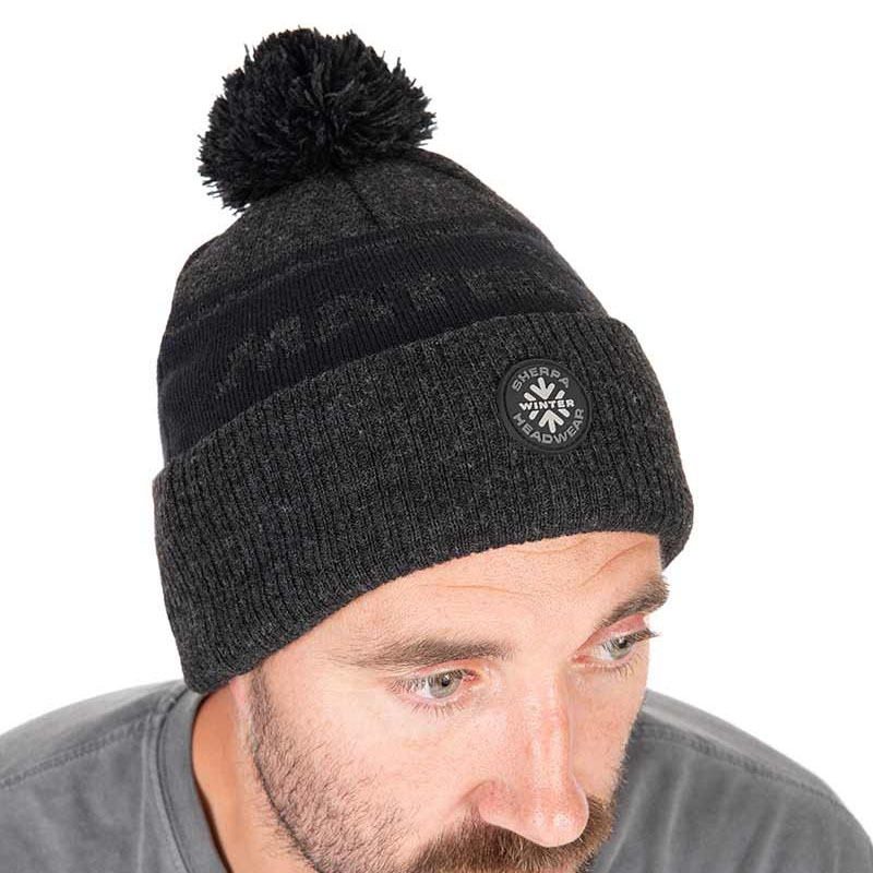 Matrix Grey Sherpa Bobble Hat