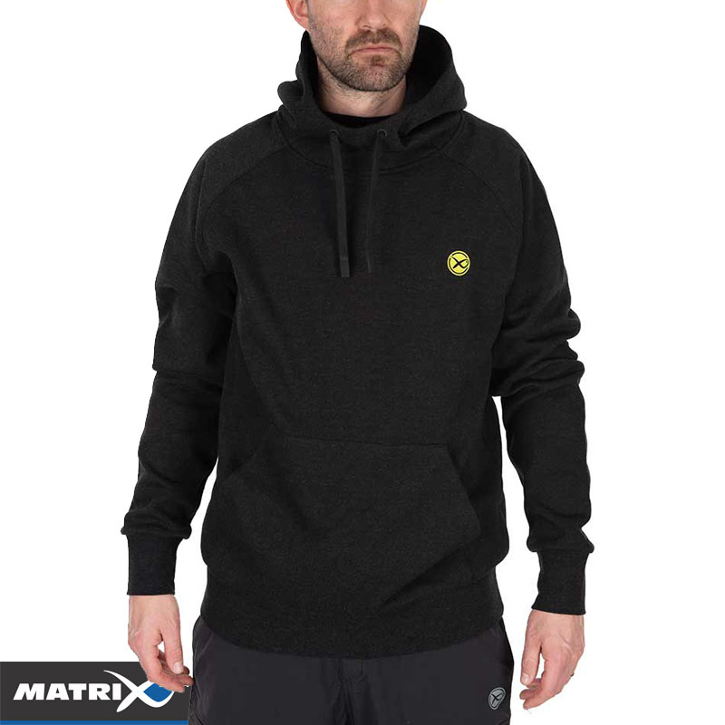 Matrix Pullover Hoody – Black Marl