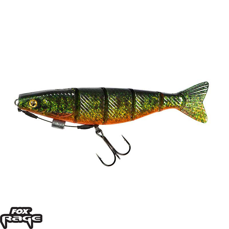 Fox Rage "Pro shad Jtd LOADED 18cm/7"" UV PIKE"
